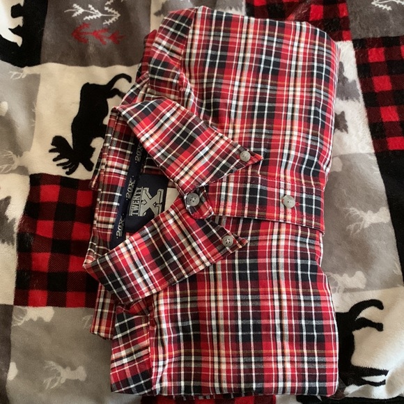Wrangler 20X plaid shirt. Size M - Picture 4 of 4